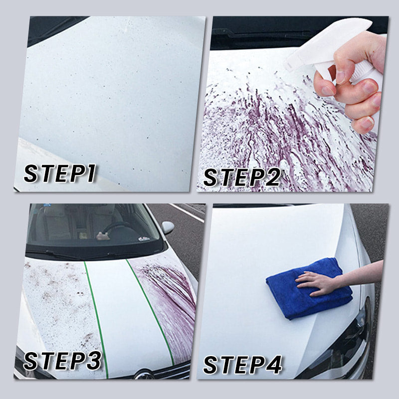 🚗 BUY 2 GET 1 FREE! ✨ Iron Powder Rust Remover for Car – Dissolves Contaminants, Safe on Paint & Restores Smooth Surface for Detailing 🧼