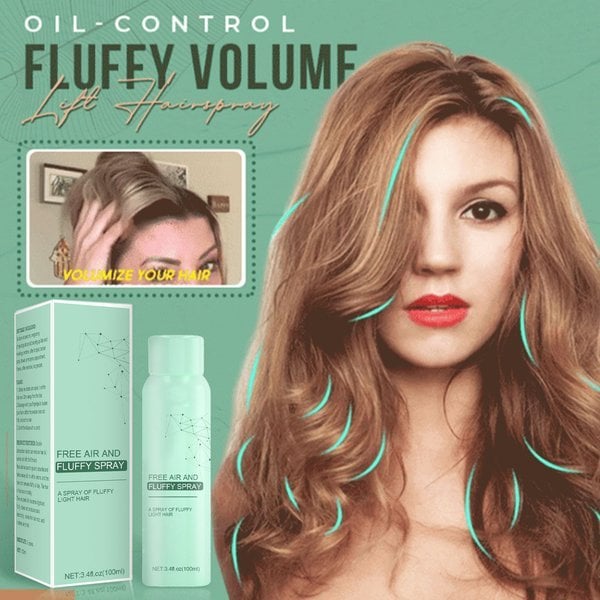 đ„BUY 2 GET 1 FREEâ±LAST DAY BIG DISCOUNT OFFđOil-Control Fluffy Volume Lift Hairspray