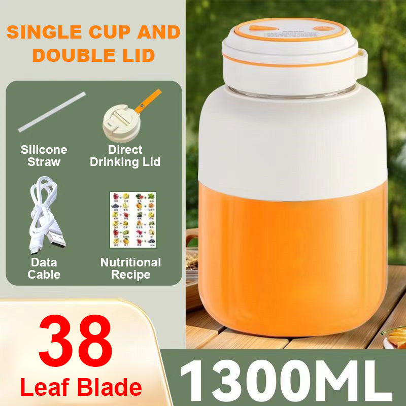๐น 50% OFF NOW! ๐ Multifunctional Portable Wireless Juicer Cup โ Cordless, Rechargeable & Perfect for Fresh Juice Anywhere ๐ง