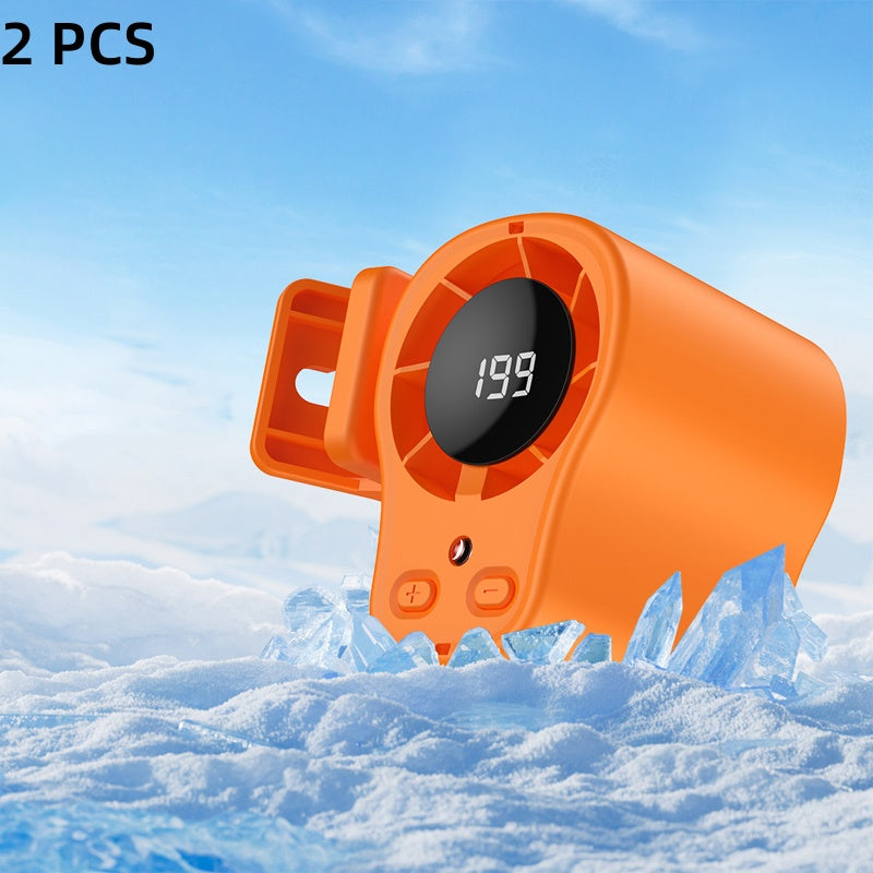🏆 Last Day Special Price £9.99 ! ⏰Hands-Free Personal Cooling Fan with LED Display 4