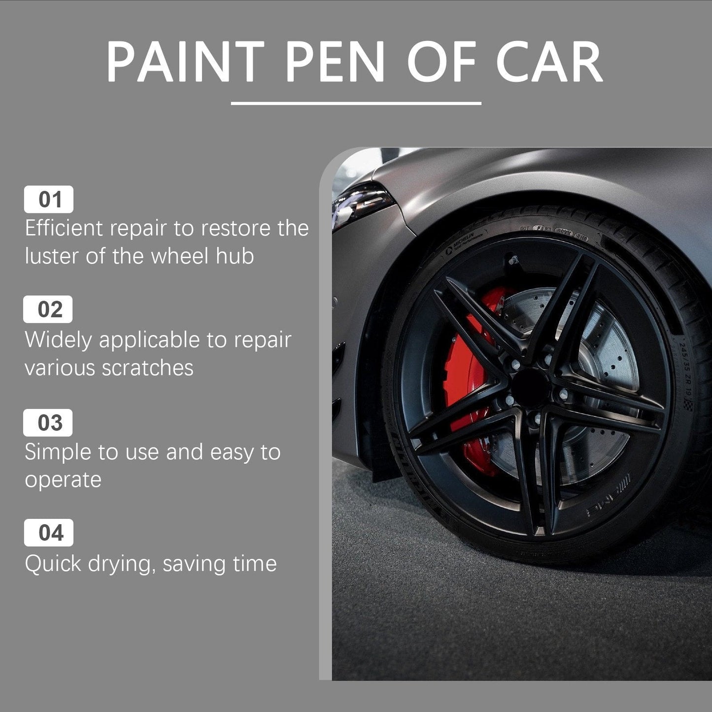🏆 Last Day Special Price £9.99 ! 🚗 50% OFF! Magic Car Scratch Repair Pen – Fix rim scratches in minutes. Permanent, no‑drip formula. Includes clear coat. ✨🔧