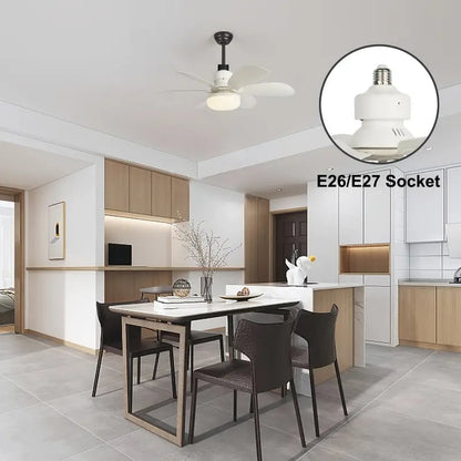 ⏳Limited-time Special Price:£ 15.99!!🔥SmartBreez™ 40W LED Ceiling Fan Light – 20.5” Ultra-Quiet with Remote 🎯 | E27 + FREE B22 Adapter 🔌 | For Bedroom 😴, Kitchen 👩‍🍳 & Garage 🛠️ – UK Ready! 🇬🇧