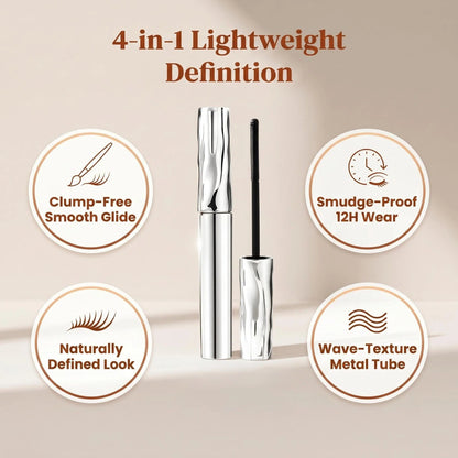 ✨LAST DAY BUY 1 GET 1 FREE!!✨Ultimate Waterproof & Sweatproof Lengthening & Curling Mascara👁️