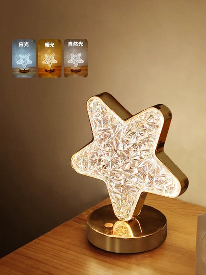 🎅Christmas Sale 50% OFF!!🎄50K+ SOLD! 🎁✨Rechargeable Luxury Crystal LED Night Light Lamp