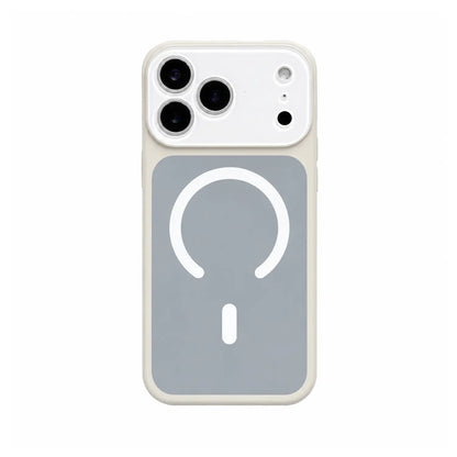 🔥Summer Hot Sale - ONLY ￡8.99!!⚡🌈Dopamine Color Block MagSafe Case – Ultra-Slim Matte Hard PC Cover for iPhone 17 Pro Max