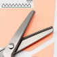 Stainless Steel Pinking Shears – 9.1" Zig Zag Fabric Scissors for Sewing, Quilting, Dressmaking & DIY Crafts