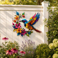 🐦Hummingbird Bloom Metal Wall Art