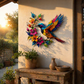 🐦Hummingbird Bloom Metal Wall Art