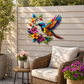 🐦Hummingbird Bloom Metal Wall Art