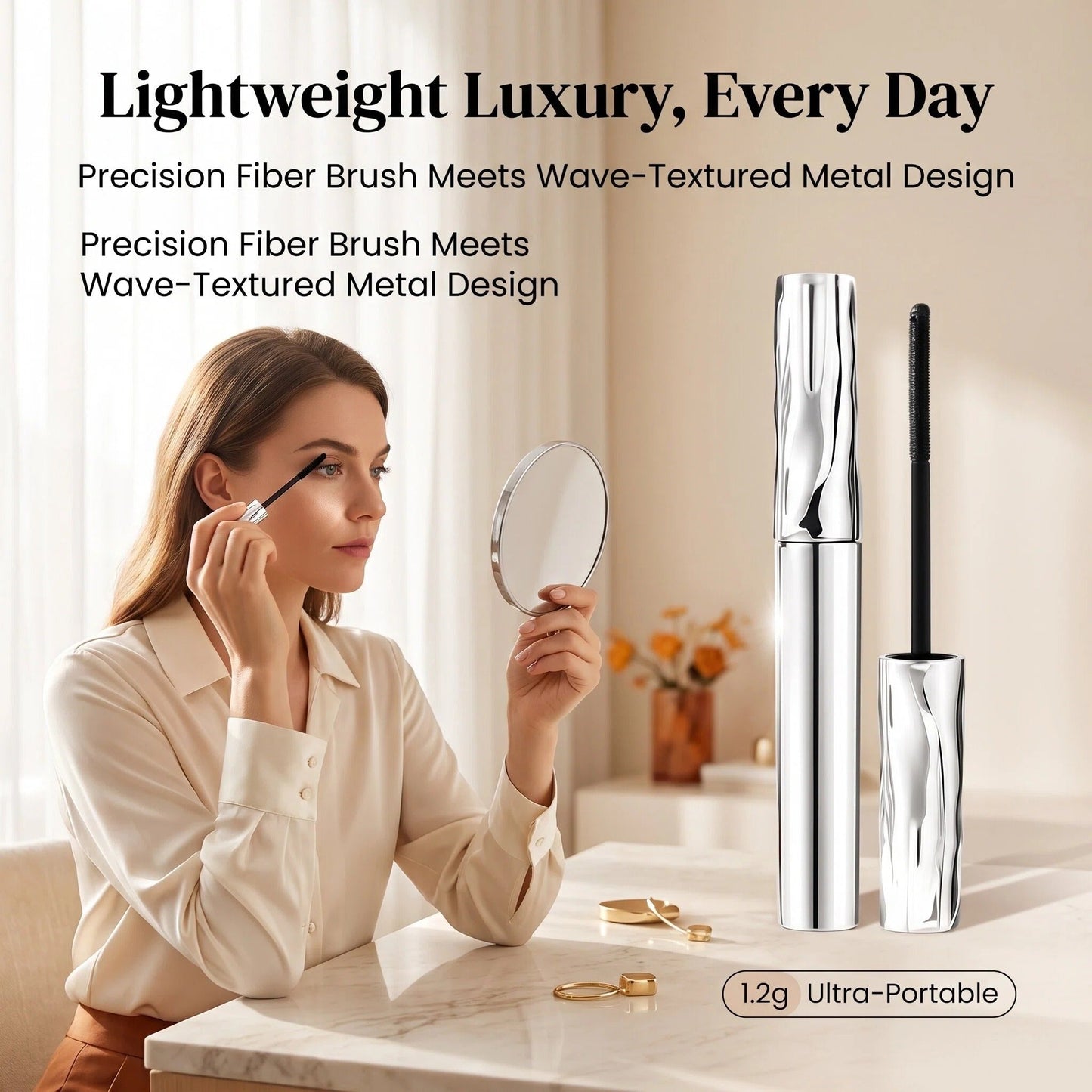 ✨LAST DAY BUY 1 GET 1 FREE!!✨Ultimate Waterproof & Sweatproof Lengthening & Curling Mascara👁️