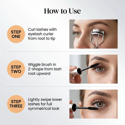 ✨LAST DAY BUY 1 GET 1 FREE!!✨Ultimate Waterproof & Sweatproof Lengthening & Curling Mascara👁️
