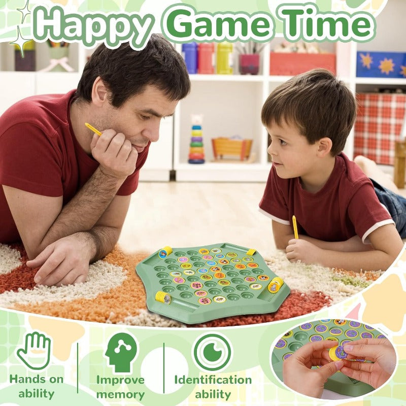 🎁LAST DAY PROMOTION 50% OFF!!⏰Flip-Match Board Game for Kids – DIY Flip Chess Board for Kids