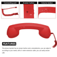 🎄Christmas Sale📞Retro Phone Handset