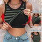 💖Last Day Special Price ￡13.99!!💖Ribbed Stretchy Tank Top with Shelf Bra