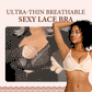 ⏳Brand Weekly Promotion 56% OFF!🖤Women's Mermaid Scales Lace Minimiser Bra Full Cup Wide Side Bands Adjustable Straps