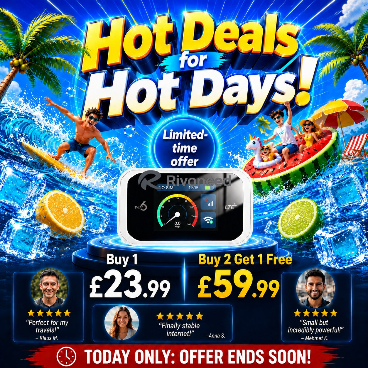 🥳2026 HOT SALE🥳💞50K+ SOLD!📶🌐 50% OFF! Mobile Hotspot – Portable WiFi, full coverage anywhere. No contract, no setup. Stay connected on the go! 📱✨