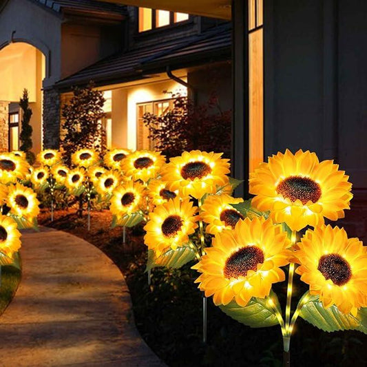 🌻 Realistic & Weatherproof | 2026 Hot Sale Solar Sunflower