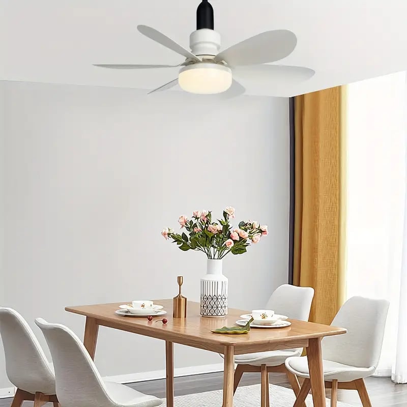 ⏳Limited-time Special Price:£ 15.99!!🔥SmartBreez™ 40W LED Ceiling Fan Light – 20.5” Ultra-Quiet with Remote 🎯 | E27 + FREE B22 Adapter 🔌 | For Bedroom 😴, Kitchen 👩‍🍳 & Garage 🛠️ – UK Ready! 🇬🇧