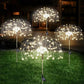Waterproof Solar Garden Fireworks Lamp