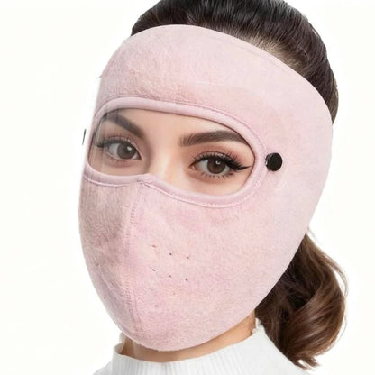 Winter Windproof Face Mask with Detachable Goggles