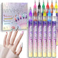 ⏰LAST WEEK SPECIAL PRICE: ￡9.99!!⏳12 Colors Nail Art Pens Set🎨💅