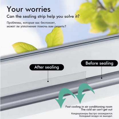 🏠Door Seal 5M – An end to dust, insects, and noise!