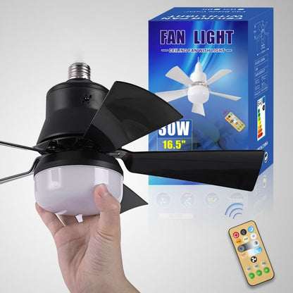 ⏳Limited-time Special Price:£ 15.99!!🔥SmartBreez™ 40W LED Ceiling Fan Light – 20.5” Ultra-Quiet with Remote 🎯 | E27 + FREE B22 Adapter 🔌 | For Bedroom 😴, Kitchen 👩‍🍳 & Garage 🛠️ – UK Ready! 🇬🇧