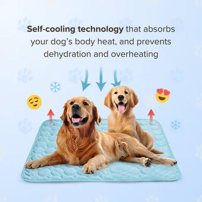 🌞Summer Hot Sale🧊Premium Cooling Mat For Pet– UK Ready! 🇬🇧