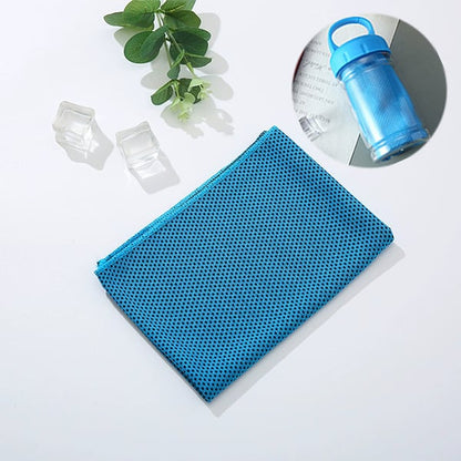 🎁Last Day Buy 1 Get 1 Free (Each only ￡3.49)🔥Cold Sweat Towel You Can Use Anywhere, Anytime! Reusable Soft Absorbent Cooling Portable