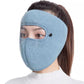 Winter Windproof Face Mask with Detachable Goggles