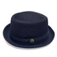 Summer Breathable Mesh Pork Pie Hat