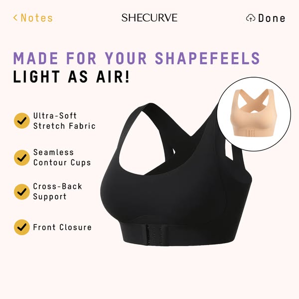 ⏳LAST DAY SALE ONLY 7.99!!⚡AlignLift Posture-Perfect Wireless Bra – All-Day Comfort, Breathable & Summer-Ready 💕