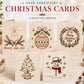 🌲 🪡 Christmas Hand Embroidery Card DIY Kit | Stitch Your Way Into the Christmas Spirit ✨ 🎁