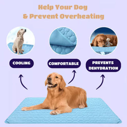 🌞Summer Hot Sale🧊Premium Cooling Mat For Pet– UK Ready! 🇬🇧