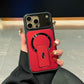 MagSafe Magnetic Case with Camera Lens Cover & Invisible Stand for iPhone