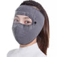 Winter Windproof Face Mask with Detachable Goggles