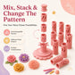 ⏳ Last Day 50% OFF – 🌸 Beginner-Friendly Clay Bloom Maker Set | Reusable 3D-Printed Flower Shaping Tool with Interchangeable Sleeves & 24-Color Modeling Clay Included ✨