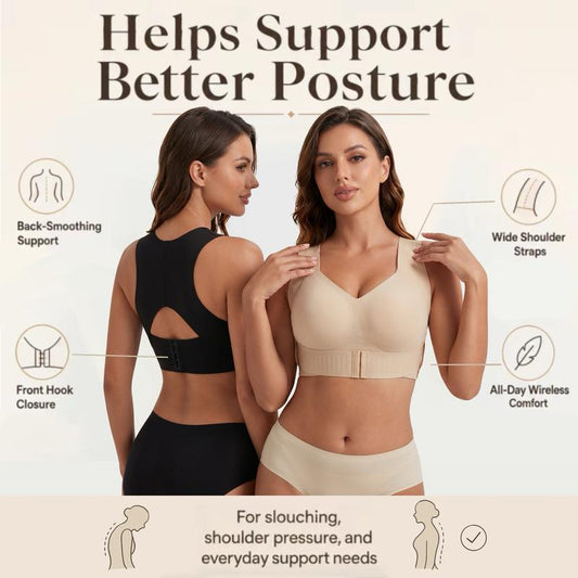 ⏳Limited Time 50% Off!⚡AlignLift Posture-Perfect Wireless Bra – All-Day Comfort, Breathable & Summer-Ready 💕