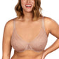 ⏳Brand Weekly Promotion 56% OFF!🖤Women's Mermaid Scales Lace Minimiser Bra Full Cup Wide Side Bands Adjustable Straps