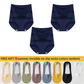 💖Hot Sale-Buy 1 Get 3 Packs💖Plus-Size High-Waist Cross Tummy Control Panties