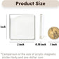 🎁 49% OFF🔥Buy 3 Get 1 Free🎁✂10 Pack Clear Acrylic DIY Fridge Magnet Set with Adhesive Backing – Square Magnetic Photo Frames with Stunning 3D Effect 💕