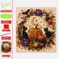 🔥LAST DAY SALE ONLY ￡9.99!! 👻✨🎃 Halloween Pearl Painting Kit – 5D DIY Beaded Art Craft Set with Full Tools