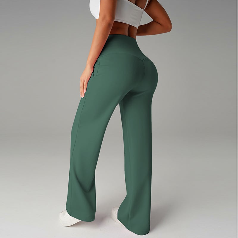 💗LAST DAY SALE 70% OFF⚡50K+ SOLD💕Women's Plain Loose Straight Leg Pants
