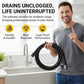 💧 Triple-layer burst-proof hose – PVC & stainless steel. Universal connector, easy install. Perfect for heavy-duty cleaning! 🚿🔧