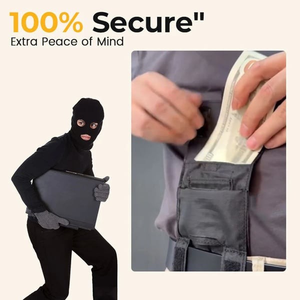 🏆Limited Time Sale 49% OFF🚶💳Slim Belt Wallet — Zero Bulk For Your Everyday Carry
