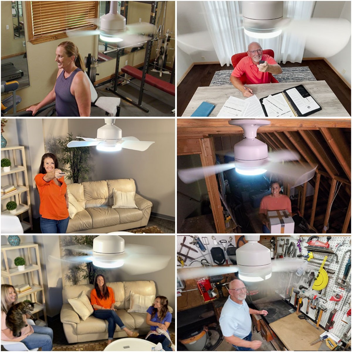 ⏳Limited-time Special Price:£ 15.99!!🔥SmartBreez™ 40W LED Ceiling Fan Light – 20.5” Ultra-Quiet with Remote 🎯 | E27 + FREE B22 Adapter 🔌 | For Bedroom 😴, Kitchen 👩‍🍳 & Garage 🛠️ – UK Ready! 🇬🇧