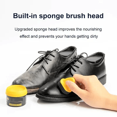 🎄 Christmas Big Sale🎉 Leather Repair Cream & Shoe Polish – Restores Color, Waterproofs & Nourishes | 30K+ Sold! 👞✨📦