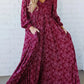 🌺 50% OFF NOW! ✨ Women’s Floral Rayon Smocked-Waist Lined Maxi Dress – Flattering Fit, Lightweight Fabric & Elegant Boho Style 💃
