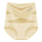 💖Hot Sale-Buy 1 Get 3 Packs💖Plus-Size High-Waist Cross Tummy Control Panties