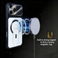 MagSafe Magnetic Case with Camera Lens Cover & Invisible Stand for iPhone
